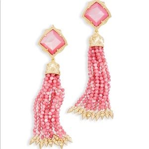 Kendra Scott Misha Earrings BLUSH MOTHER OF PEARL